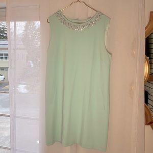 Vineyard Vines Beaded Crepe Dress.